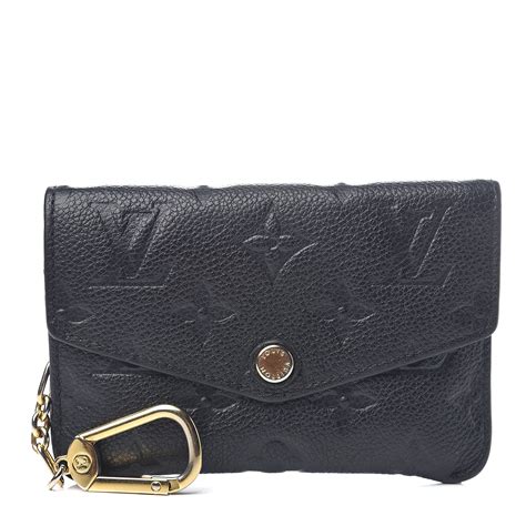 louis vuitton key pouch therealreal|louis vuitton empreinte key pouch.